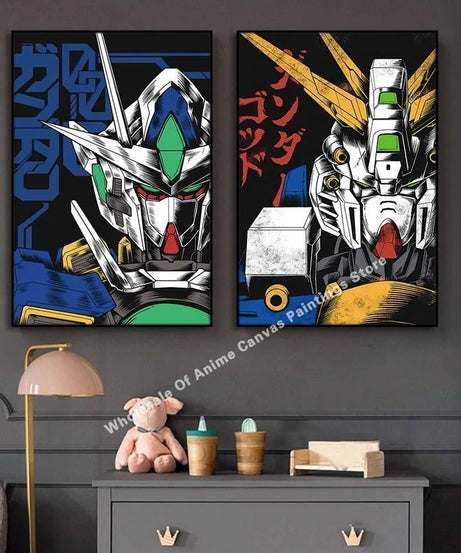 Gundam Mech Esports Room Decorative Poster