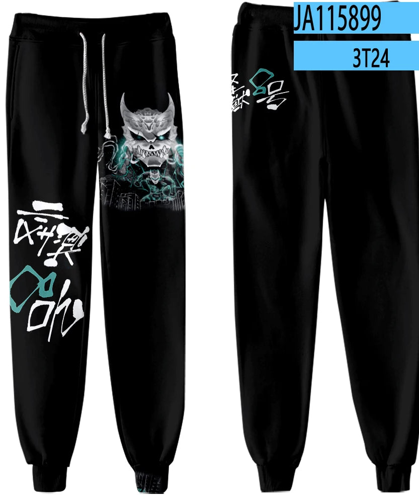 Kaiju No. 8 3D Jogger Pants – Anime Fitness & Casual Sweatpants