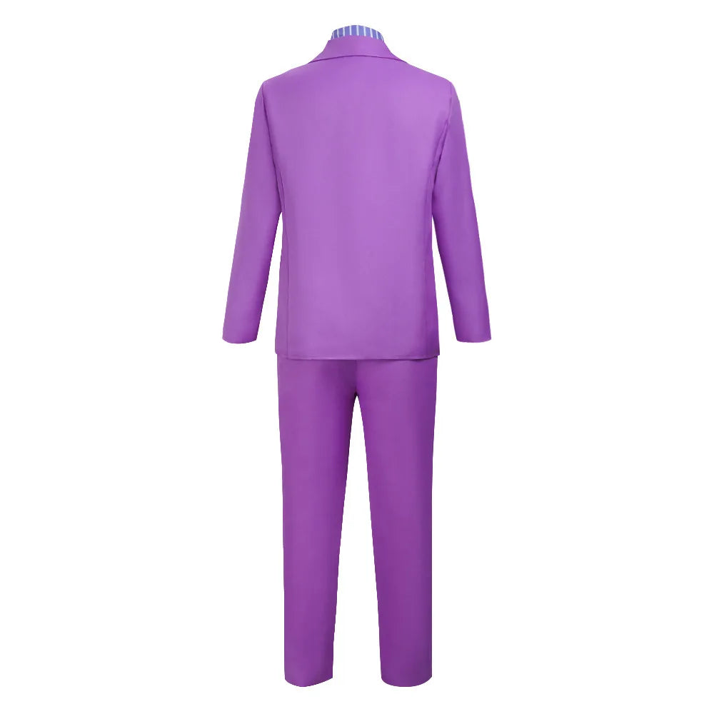 JoJo's Bizarre Adventure Yoshikage Kira Cosplay Costume – Diamond is Unbreakable Villain Suit 5