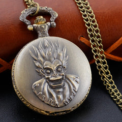 Death Note Pocket Watch — Quartz Fob Chain
