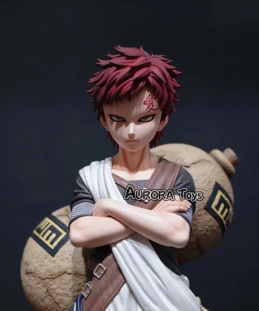 20cm/7.87in NARUTO Figurine Gaara Figure Anime Figure GK PVC Action Figure Statue Model Collectible Toys