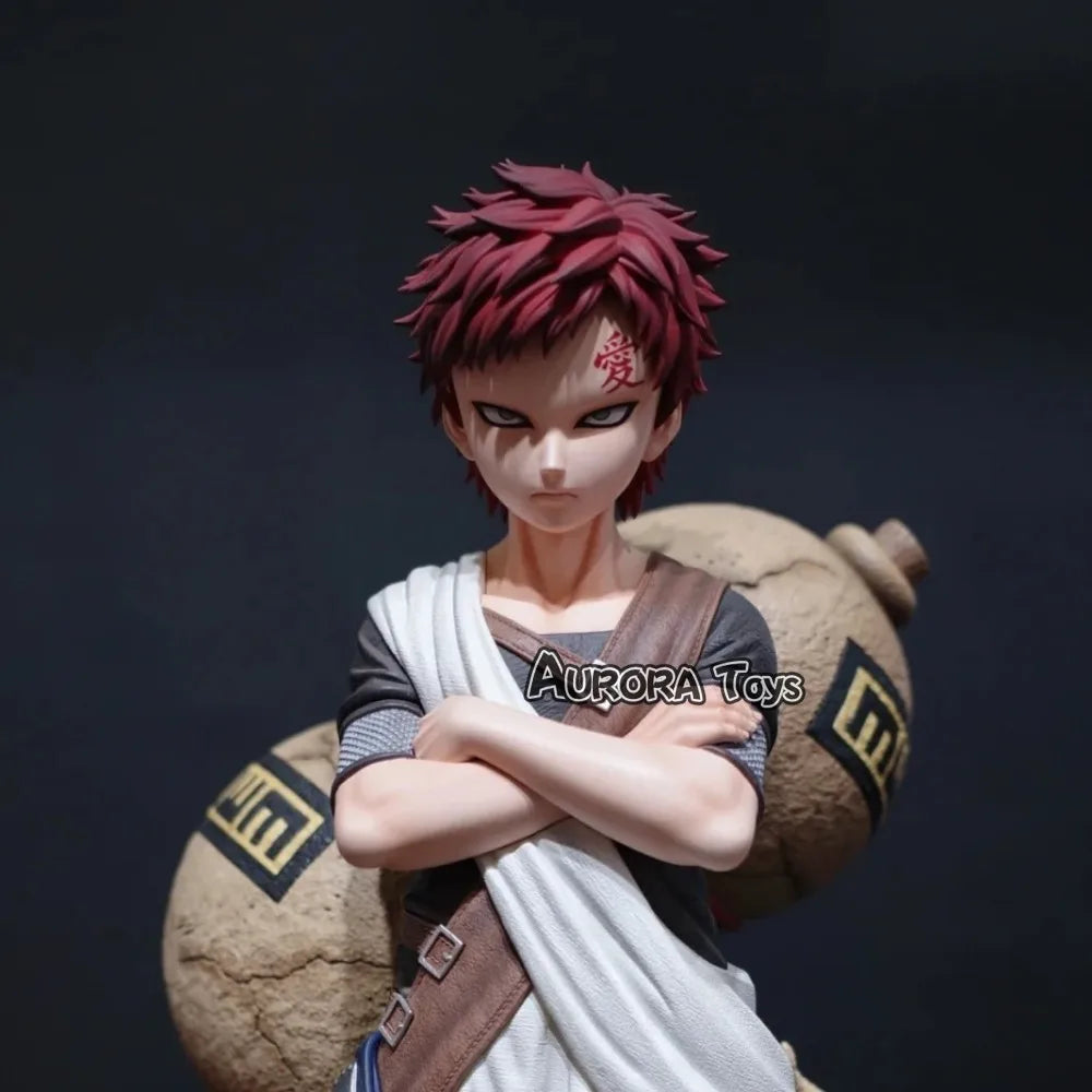 20cm/7.87in NARUTO Figurine Gaara Figure Anime Figure GK PVC Action Figure Statue Model Collectible Toys