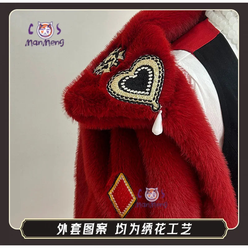 Twisted-Wonderland Anime Riddle Cosplay Costume Halloween Carnival Fashion Uniform Accessories Prop Jacket Men Women Riddle Set