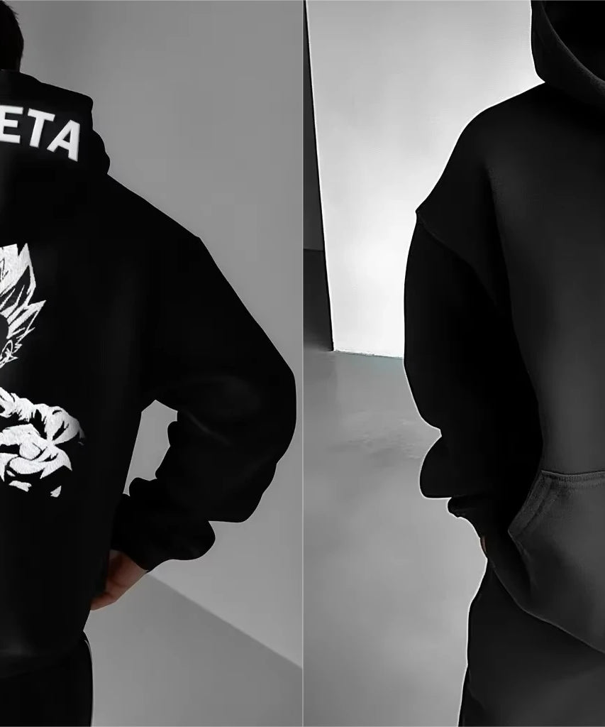 Oversized Men's Hoodie Anime Dragon Ball Sanyan Y2k Clothes Sweatshirt Autumn Winter Sweater Loose Cotton Women Long Sleeve Tops