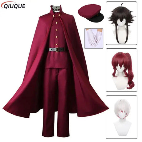 Suehiro Tecchou / Ookura Teruko Cosplay Wigs & Costumes - Bungo Stray Dogs Role Play Anime Outfits