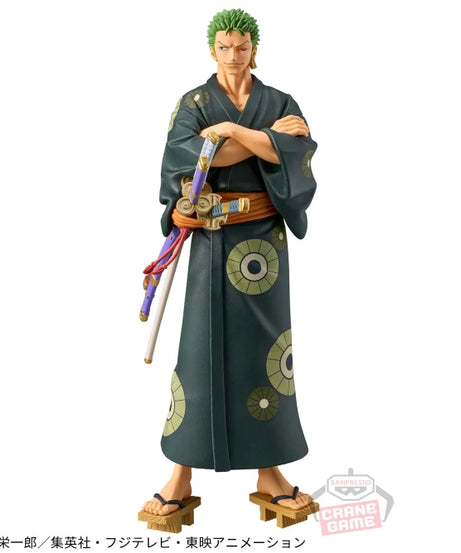 DXF THE GRANDLINE SERIES One Piece Wano Country Monkey D. Luffy Roronoa Zoro Sanji Bathrobe Ver. Anime Action Figures