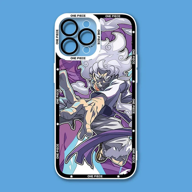 Anime O-One Piece Phone Case for iPhone 15 14 Pro Max 13 12 Mini 11 Pro XR XS X 8 7 6 6S Plus SE Soft Silicone Back Cover
