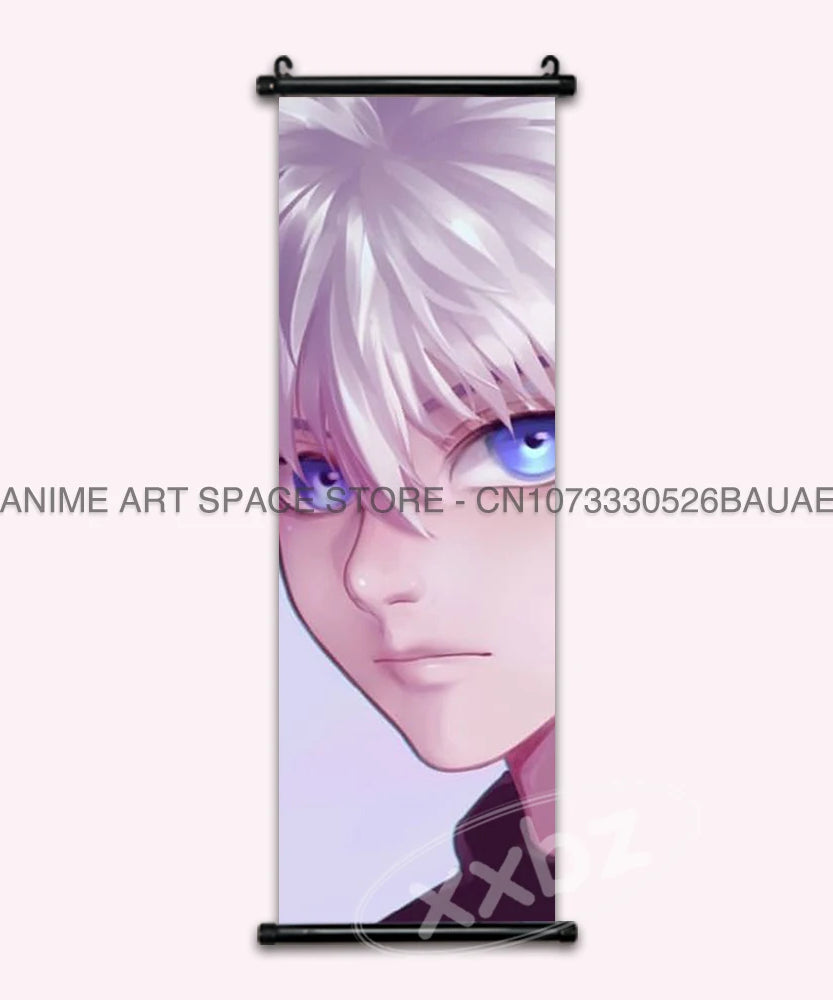 Hunter x Hunter Scroll Poster – Classic Anime Wall Art Canvas Decoration
