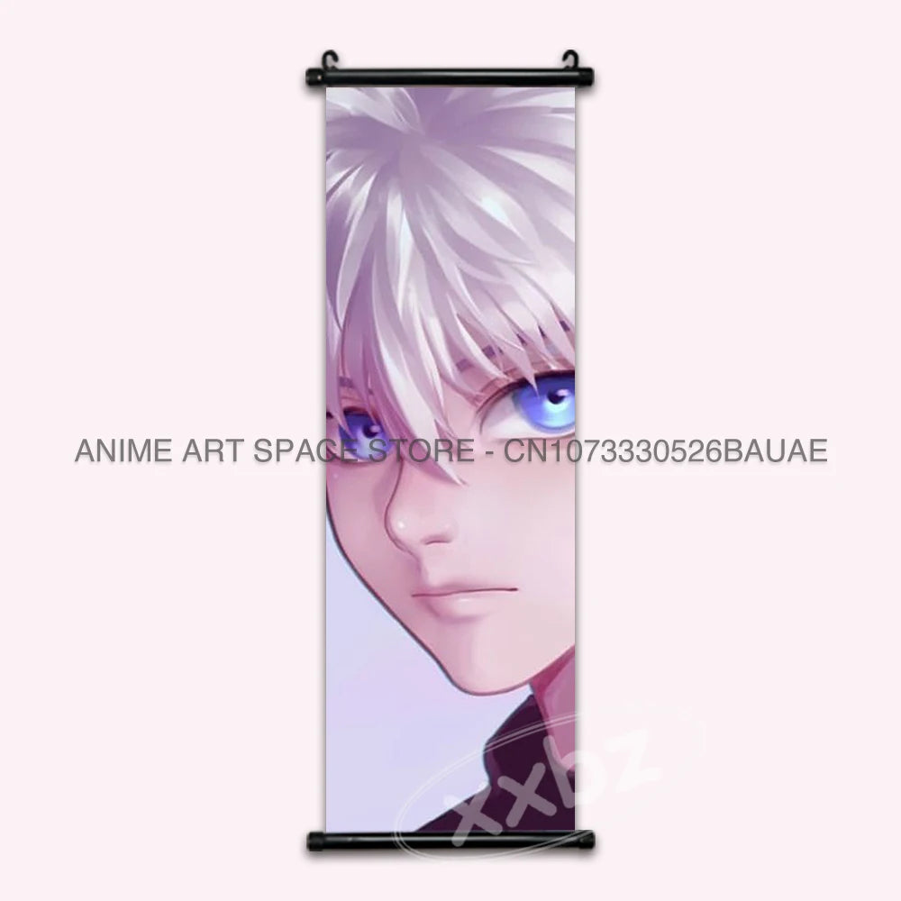 Hunter x Hunter Scroll Poster – Classic Anime Wall Art Canvas Decoration