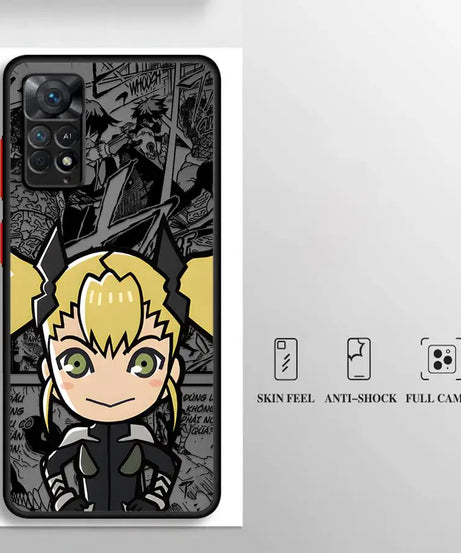 Anime Kaiju No.8 Phone Case for Xiaomi Redmi Note 11Pro 11T 14 10Pro 9 11S 9S 12 13 Pro 10S 9Pro 11 8 Matte Cover