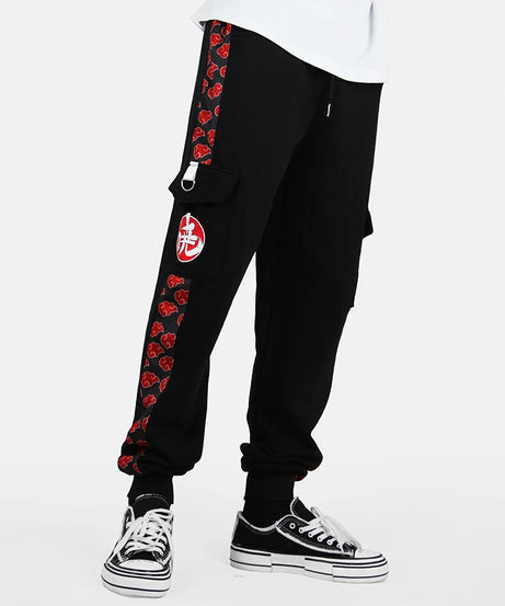 New Anime Peripherals Casual Pants Uzumaki Naruto Uchiha Sasuke Uchiha Itachi Hatake Kakashi Sweatpants Trousers Slacks Overalls