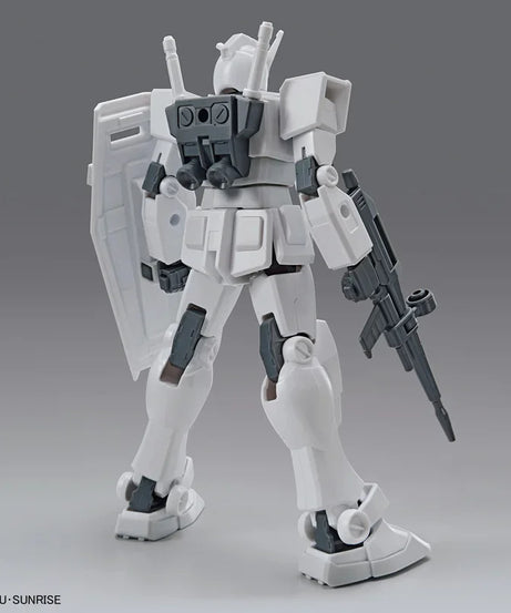 Model Kit Assemble Figure EG RX-78-2 Gundam Colorless Version Anime Characters Action Dolls Children's Toys