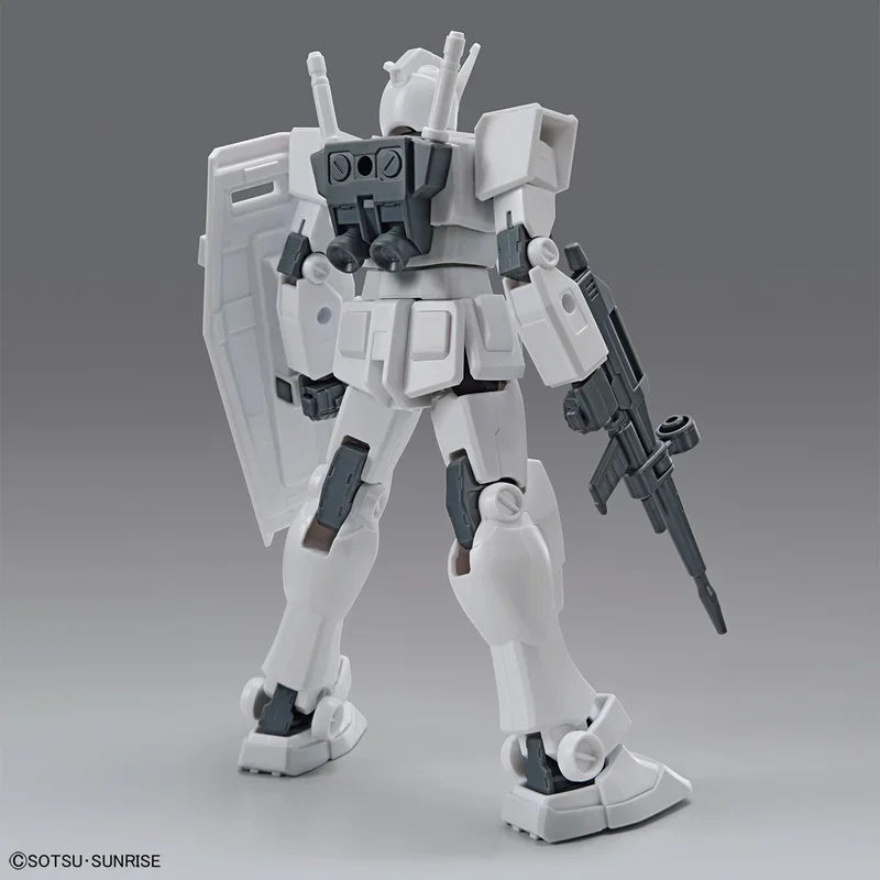 Model Kit Assemble Figure EG RX-78-2 Gundam Colorless Version Anime Characters Action Dolls Children's Toys