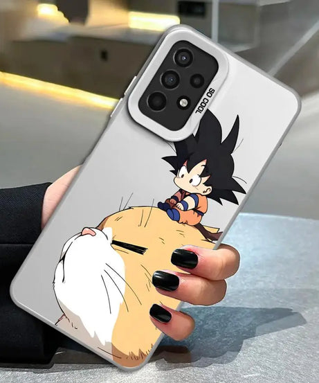 Shell Phone Case For Samsung For Galaxy A25 A16 A34 A13 A22 A24 A32 A14 A23 A12 A15 Dragon Ball Goku