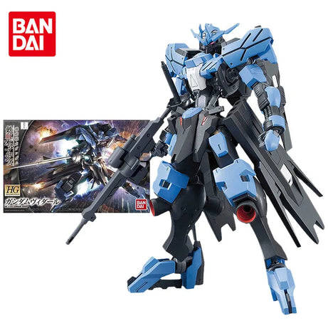 Bandai Gundam Model Kit Anime Figure HG IBO 027 1/144 Gundam Vidar Genuine Gunpla Model Anime Action Figure Toys