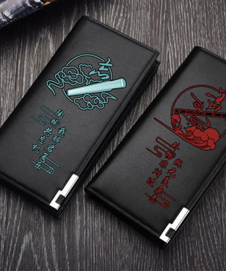 Grandmaster of Demonic Cultivation Wallet Mo Dao Zu Shi Wei Wuxian Lan Wangji Cosplay Long Casual Coin Purse Card Holder