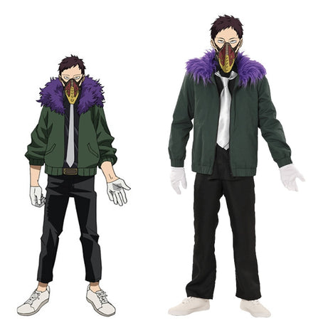 My Hero Academia Kai Chisaki Overhaul Cosplay Costume Full Set Outfit Custom