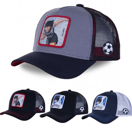 Captain Tsubasa Snapback Anime Caps Cotton Baseball Cap Trucker Hat