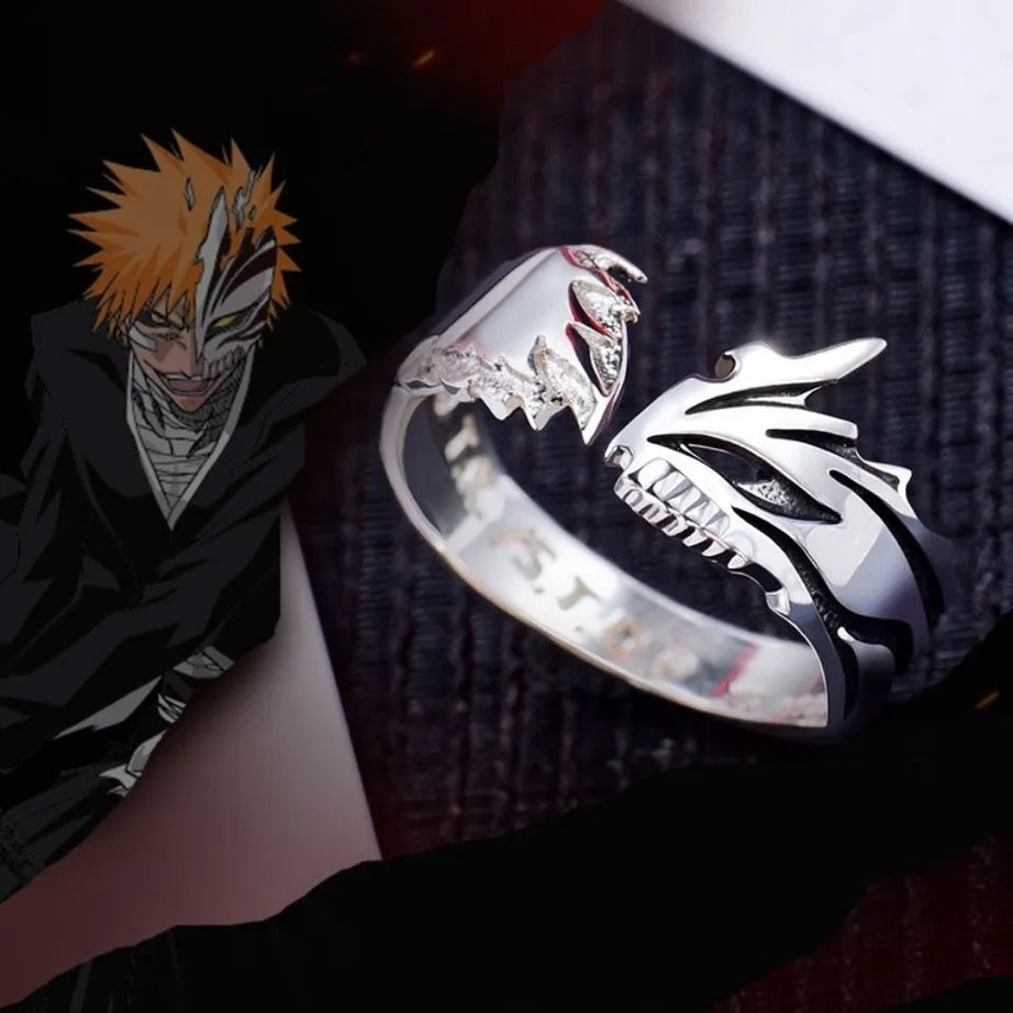 Anime Accessories Bleach Kurosaki Ichigo Rings Props Jewelry