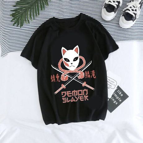 Best Demon Slayers Logo Anime T-Shirt High Quality