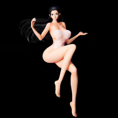 Sexy Figure One Piece Anime Nico Robin exy Bath Towel Action Figure PVC Model Movable