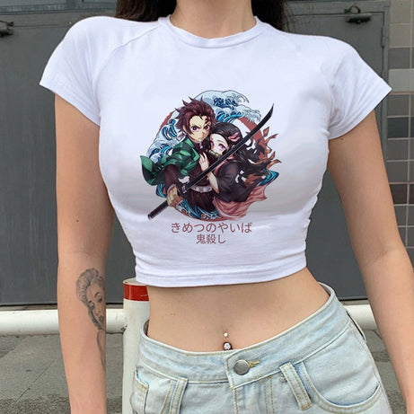 Original Tanjiro and Nezuko Demon Slayer Anime T-Shirt