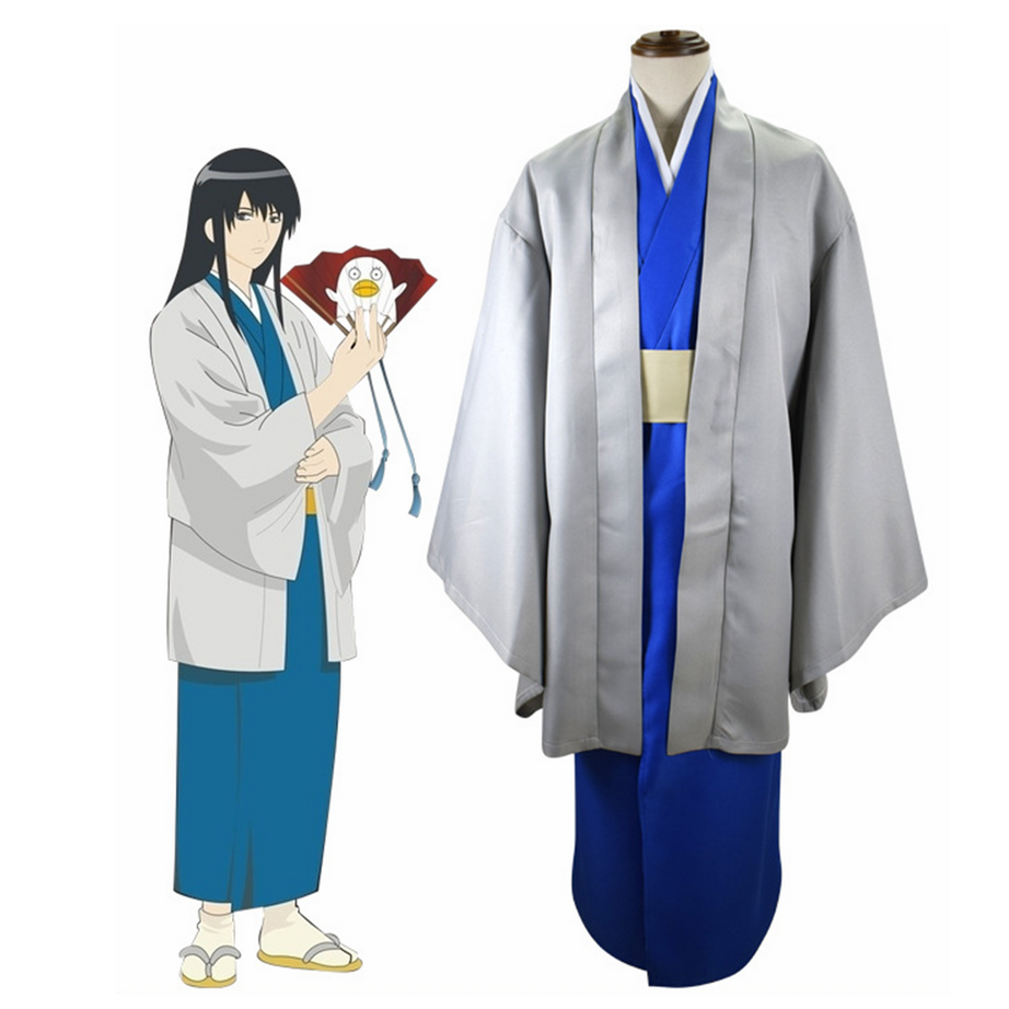 Best Anime Cosplay Gintama Katsura Kotarou Outfit Halloween Sets