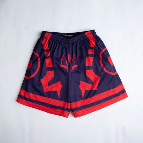 Anime Shorts Sukuna Jujutsu Kaisen 3D Printed Casual Sports Shorts Mesh Quick-Drying