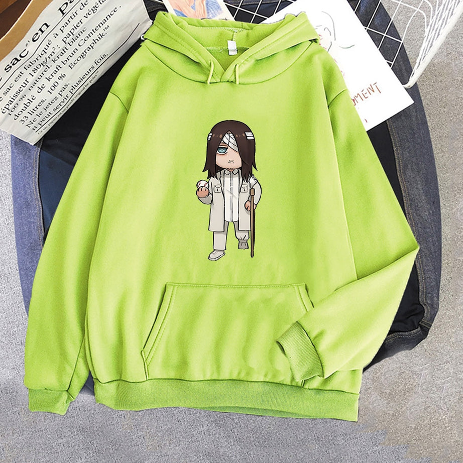 Attack on Titan Eren Yeager Cute Anime Hoodie High Quality