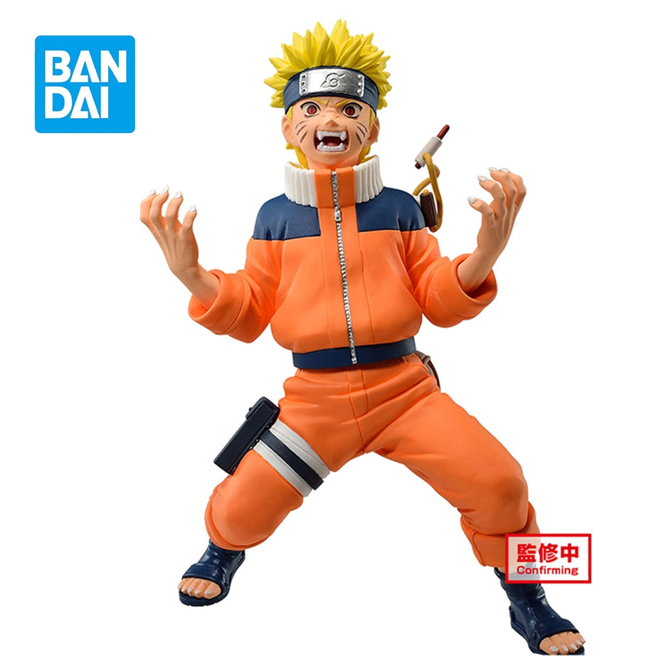IN Stock Banpresto Naruto Vibration Stars Uzumaki Naruto Vol.2 Anime Figure Pvc Collectible Model Toys for Boys 14Cm