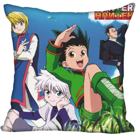 Best Pillowcase HUNTER x HUNTER Square Zippered Pillow Cover