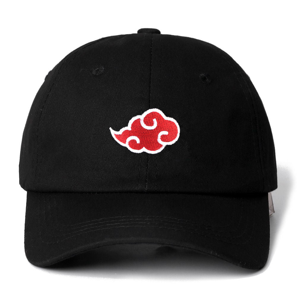Bandai Akatsuki Logo Cotton Caps Hat Uchiha Embroidery Baseball Snapback