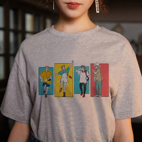 Jujutsu Kaisen Print Loose Chick Harajuku Punk Women T-shirt