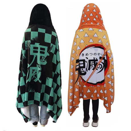 Anime Demon Slayer Kimetsu No Yaiba Blanket Cloak Cosplay Costume