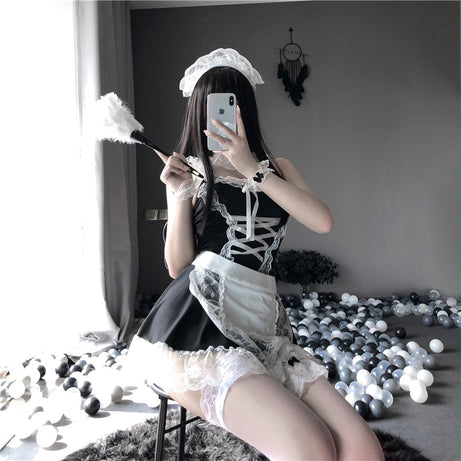 Anime Cosplay Women Sexy Lingerie Apron Maid Dress Moe Cosplay Costume Kawaii Outfit 2022 New