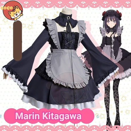 Anime My Dress-Up Darling Cosplay Marin Kitagawa Cosplay Costume Anime Sono Bisque Doll Wa Koi Wo Suru Costume Lolita