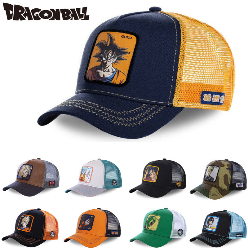 Bandai DRAGON BALL All Styles Snapback Cotton Baseball Cap Hat Trucker